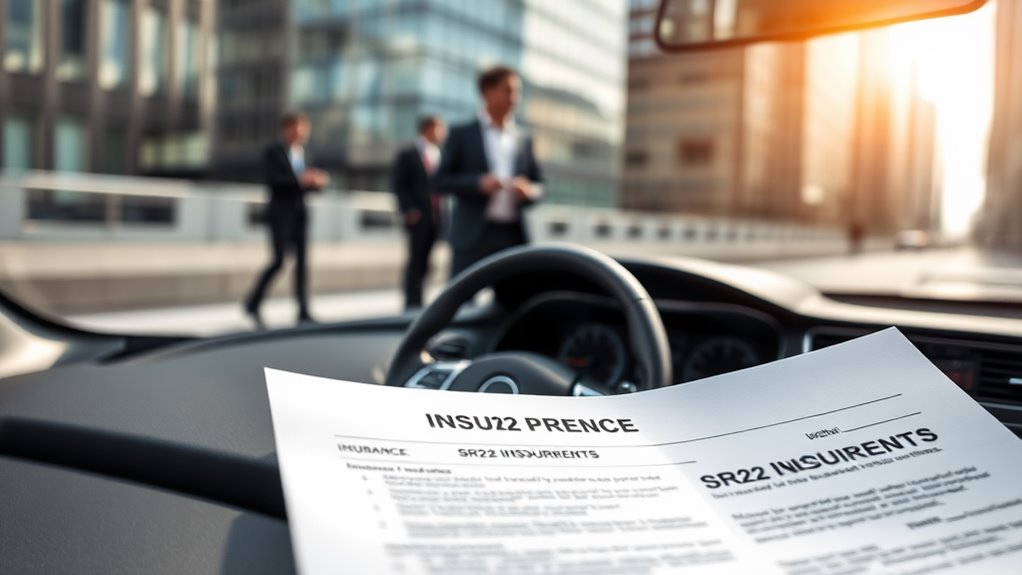 sr22 non owner insurance guidelines