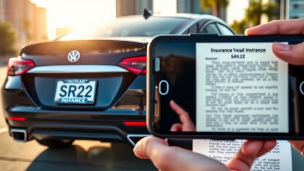 sr22 vehicle registration insurance